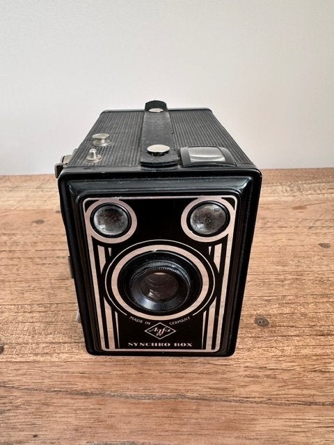 Vintage camera Agfa box, Ophalen of Verzenden, Gebruikt, Compact, Overige Merken