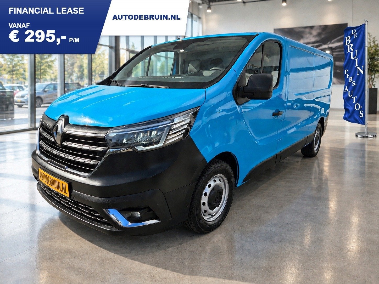 Renault Trafic 2.0 Blue dCi 150 Pk AUTOMAAT L2 Airco PDC Cru, Auto's, Stof, Gebruikt, 4 cilinders, Bedrijf