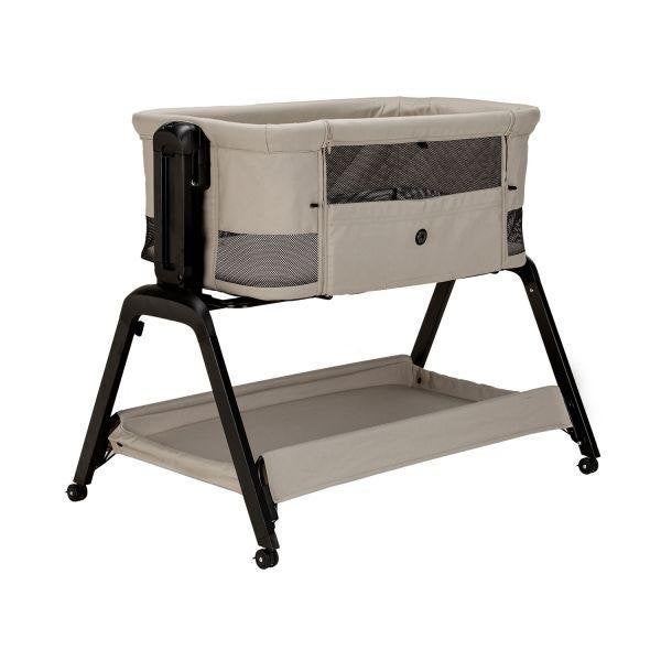 Qute Co-Sleeper Q-Breez Plus Mild Taupe, Ophalen, Nieuw, Wieg