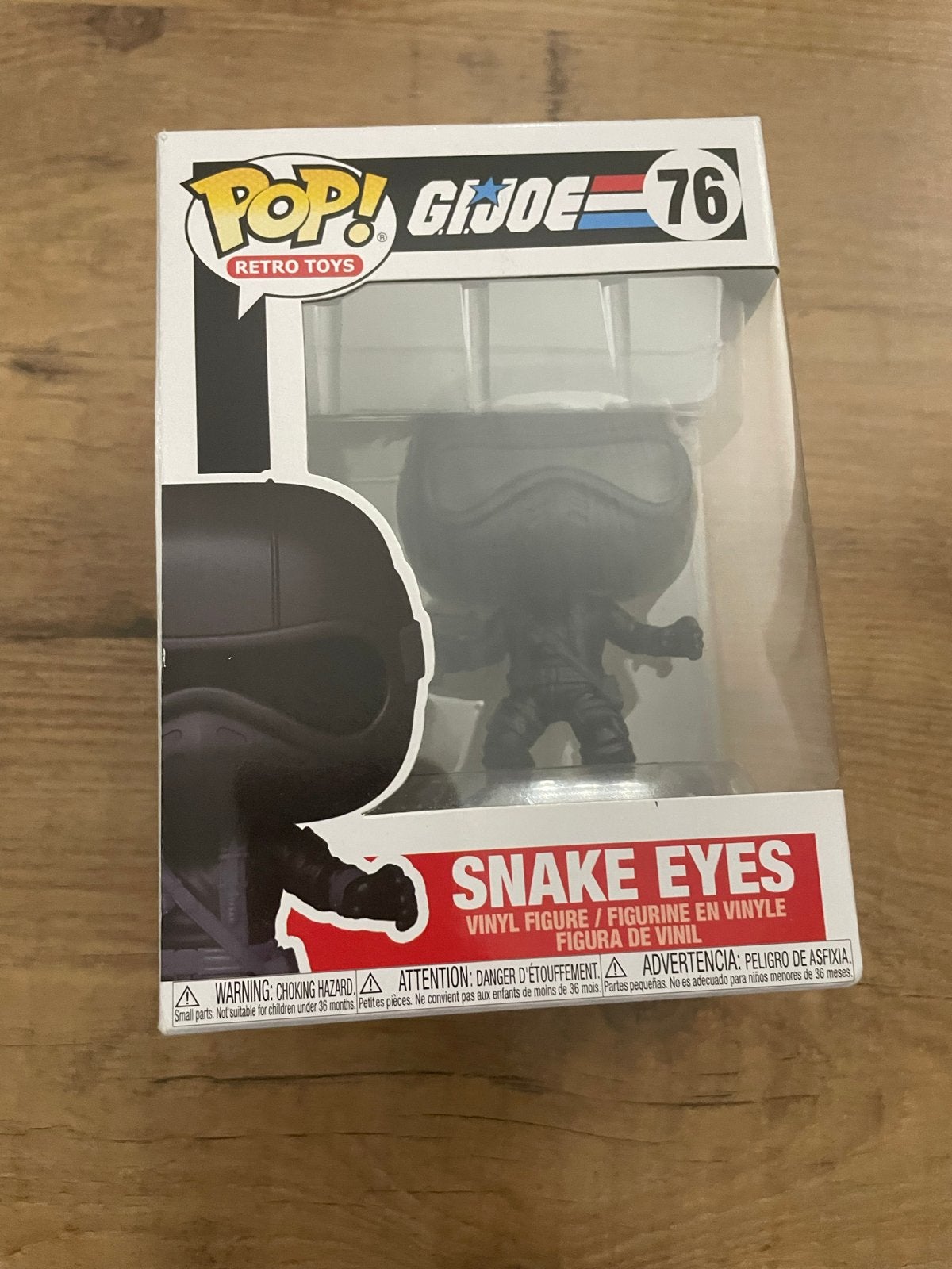 Funko Pop! G.I. Joe Snake Eyes #76 (Nieuw in doos), Verzamelen, Poppetjes en Figuurtjes, Ophalen of Verzenden, Nieuw