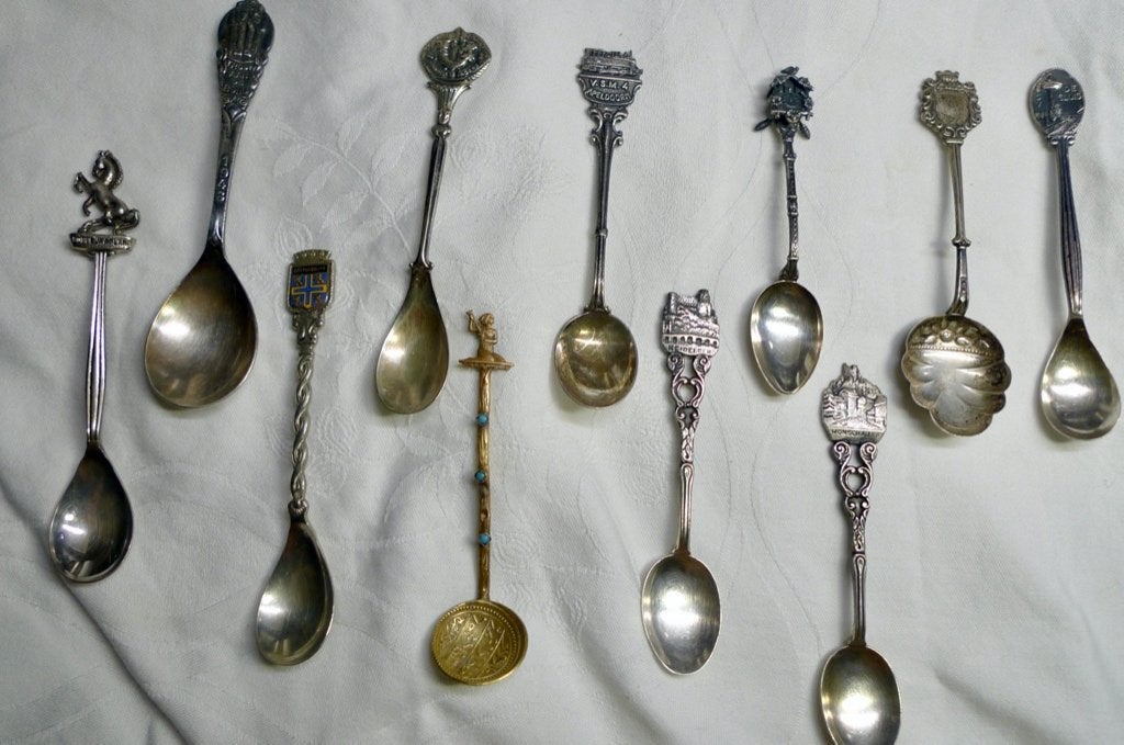verzameling van 11 antieke lepels, Ophalen of Verzenden