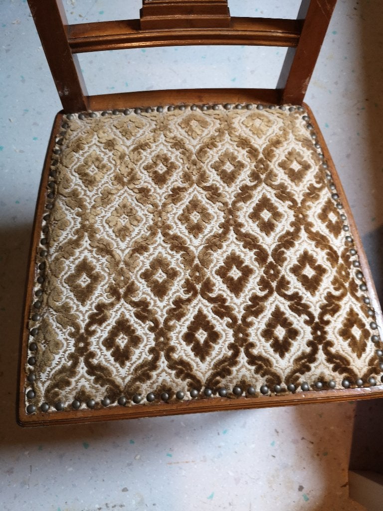 2x leuke Duitse Jugendstil stoelen uit 1909, Twee, Overige kleuren, Ophalen of Verzenden, Zo goed als nieuw