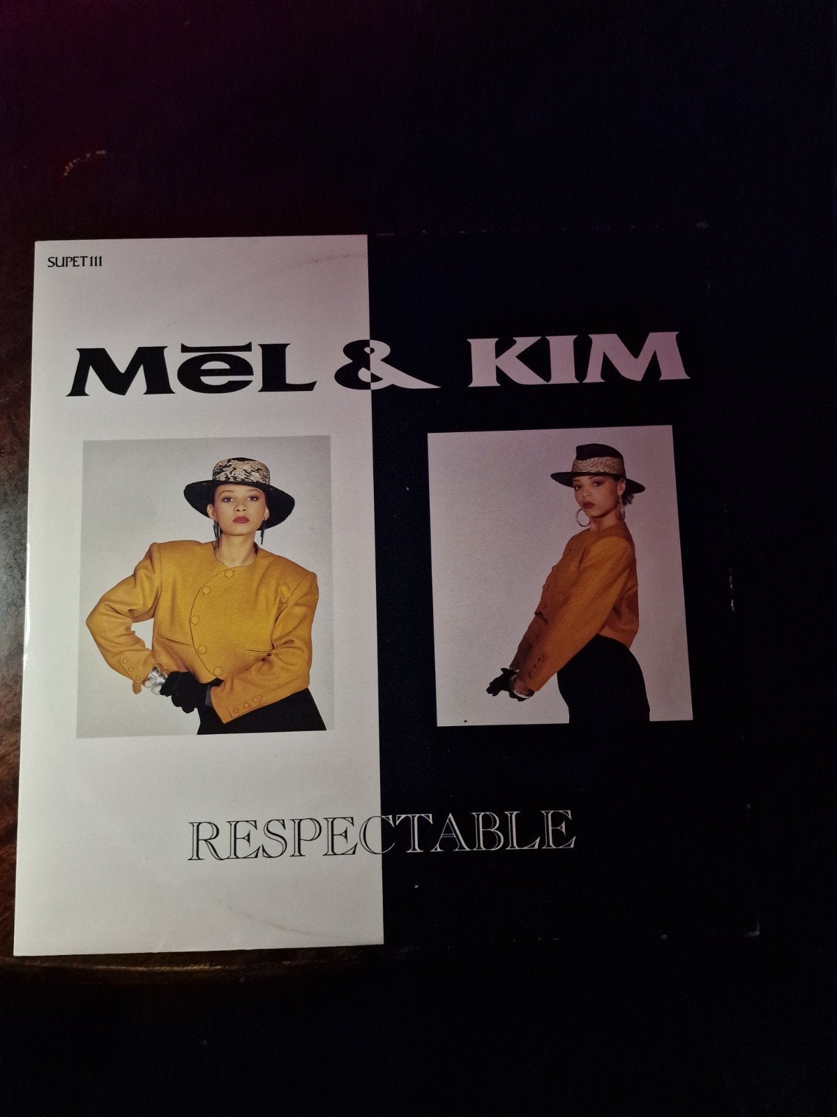 Mel & Kim - Respectable Maxi Vinyl (1987), Cd's en Dvd's, Vinyl | Pop, Gebruikt, Pop, Overige typen, Fotohoes, 12 inch, Ophalen of Verzenden