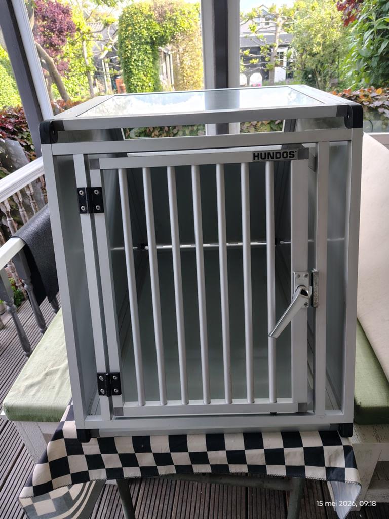 Hundos Fox L autobench, Dieren en Toebehoren, Hondenhokken, Ophalen, Zo goed als nieuw, 75 tot 110 cm, 65 tot 100 cm