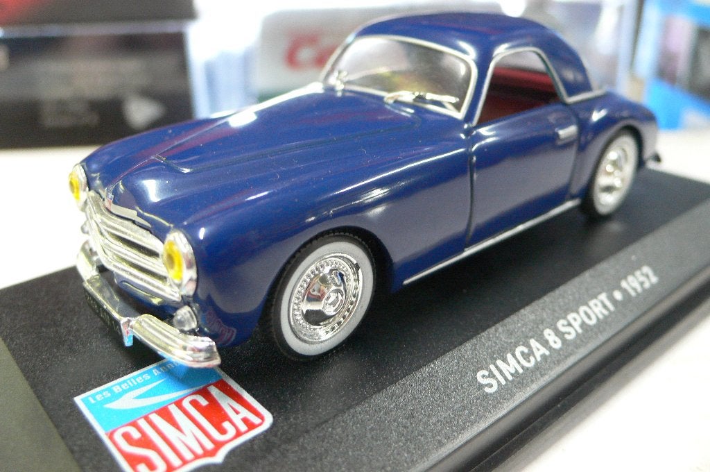simca 8 sport 1952 - altaya - 1/43, Verzenden, Nieuw, Auto, Overige merken