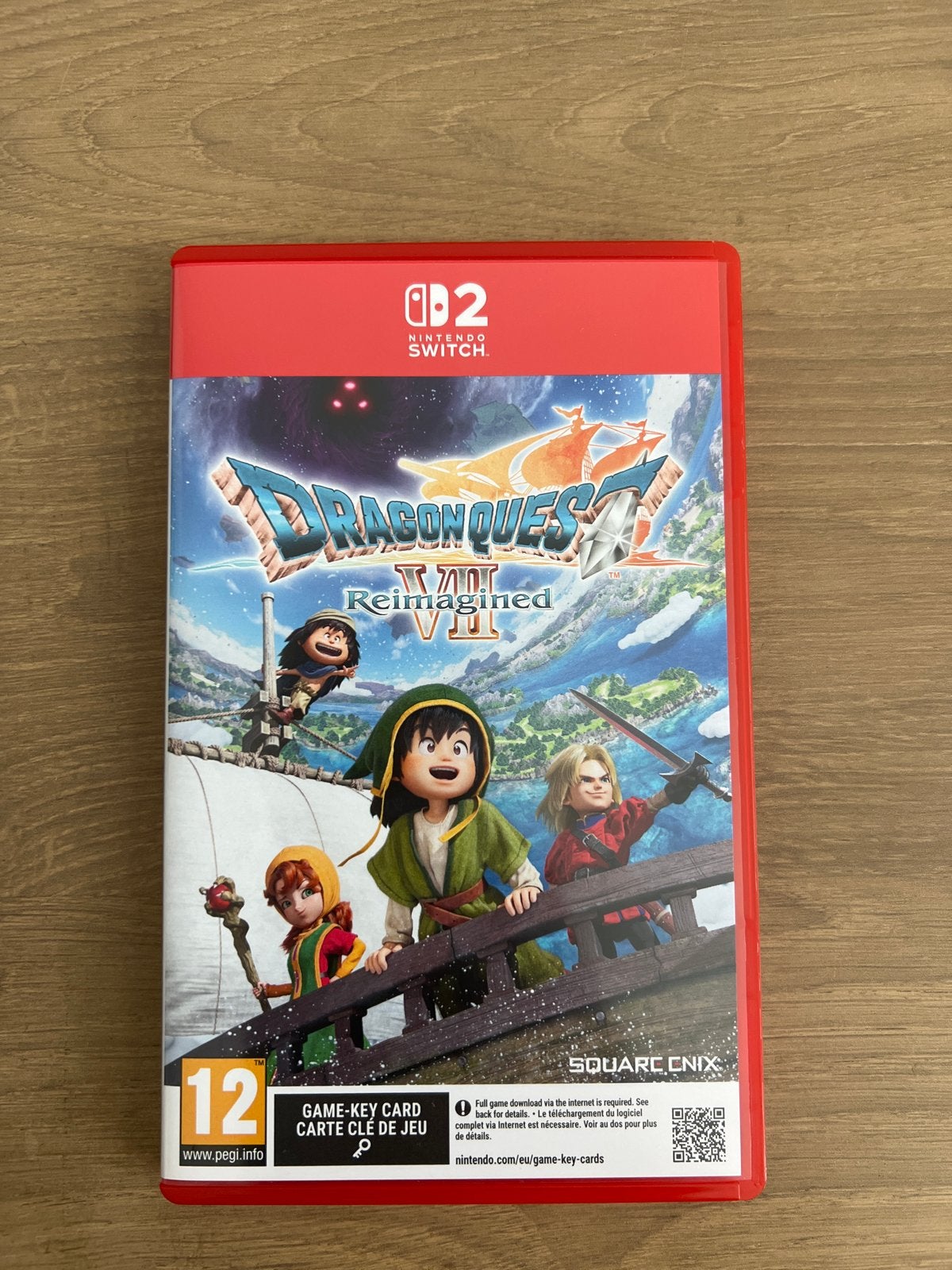 Dragon Quest VII Remake Nintendo Switch (Game Key Card), Spelcomputers en Games, Games | Nintendo Switch, Zo goed als nieuw, Role Playing Game (Rpg)