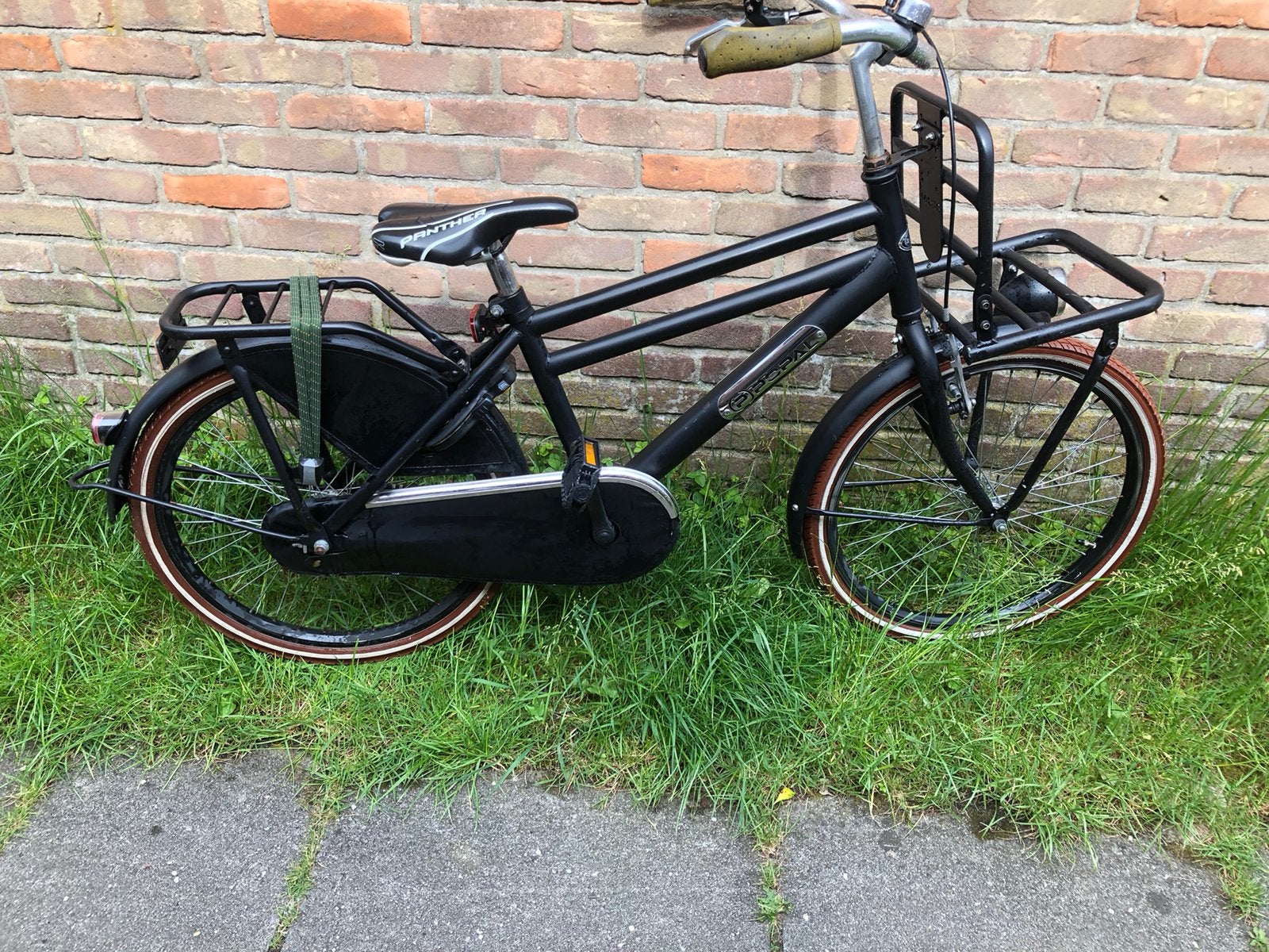 Jongens fiets transportfiets 6 tot 10jr, Fietsen en Brommers, Fietsen | Jongens, Ophalen, Gebruikt, 20 inch, Handrem