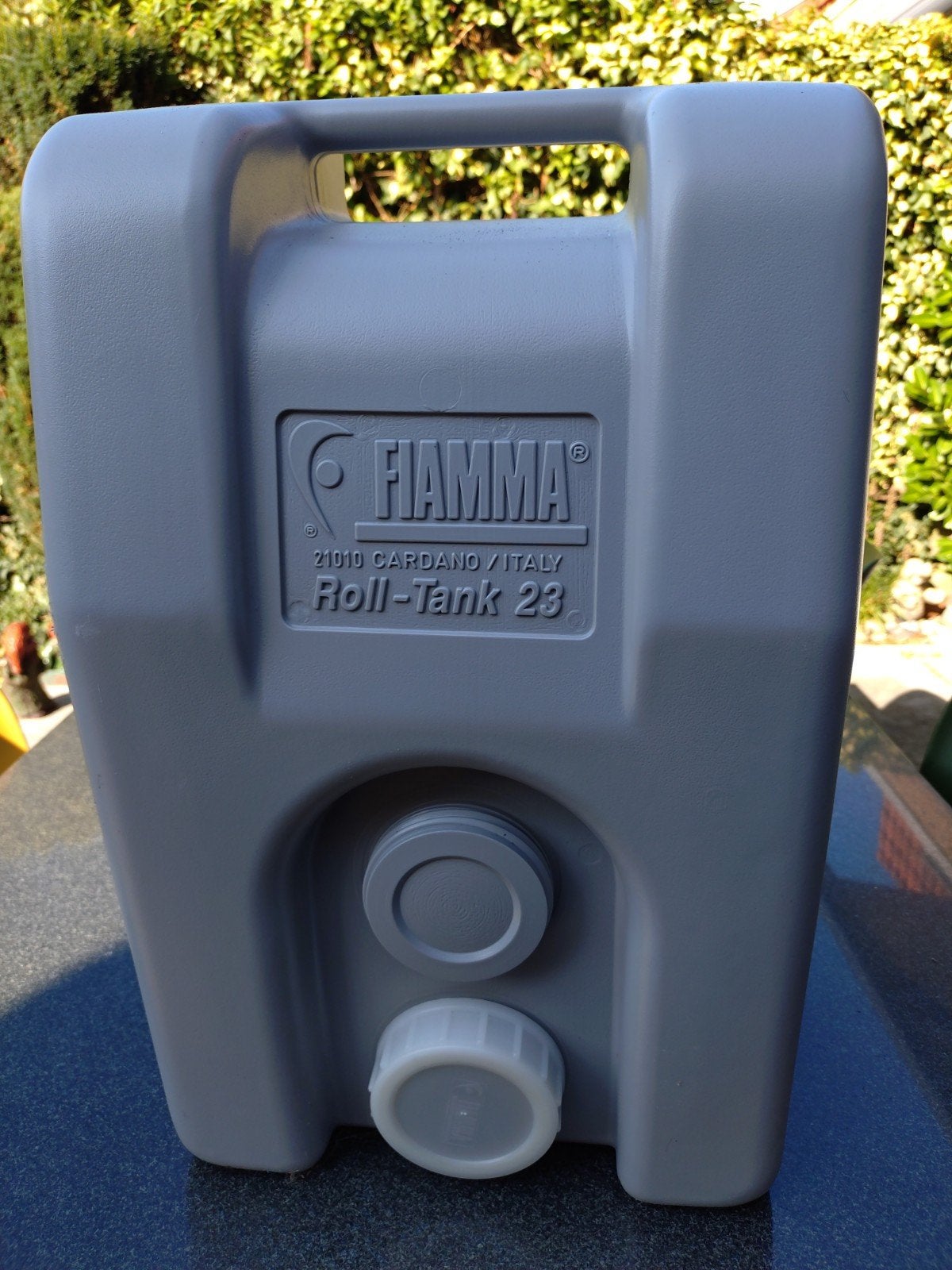 Fiamma Roll-Tank 23 liter afvalwatertank op wielen, Ophalen, Zo goed als nieuw