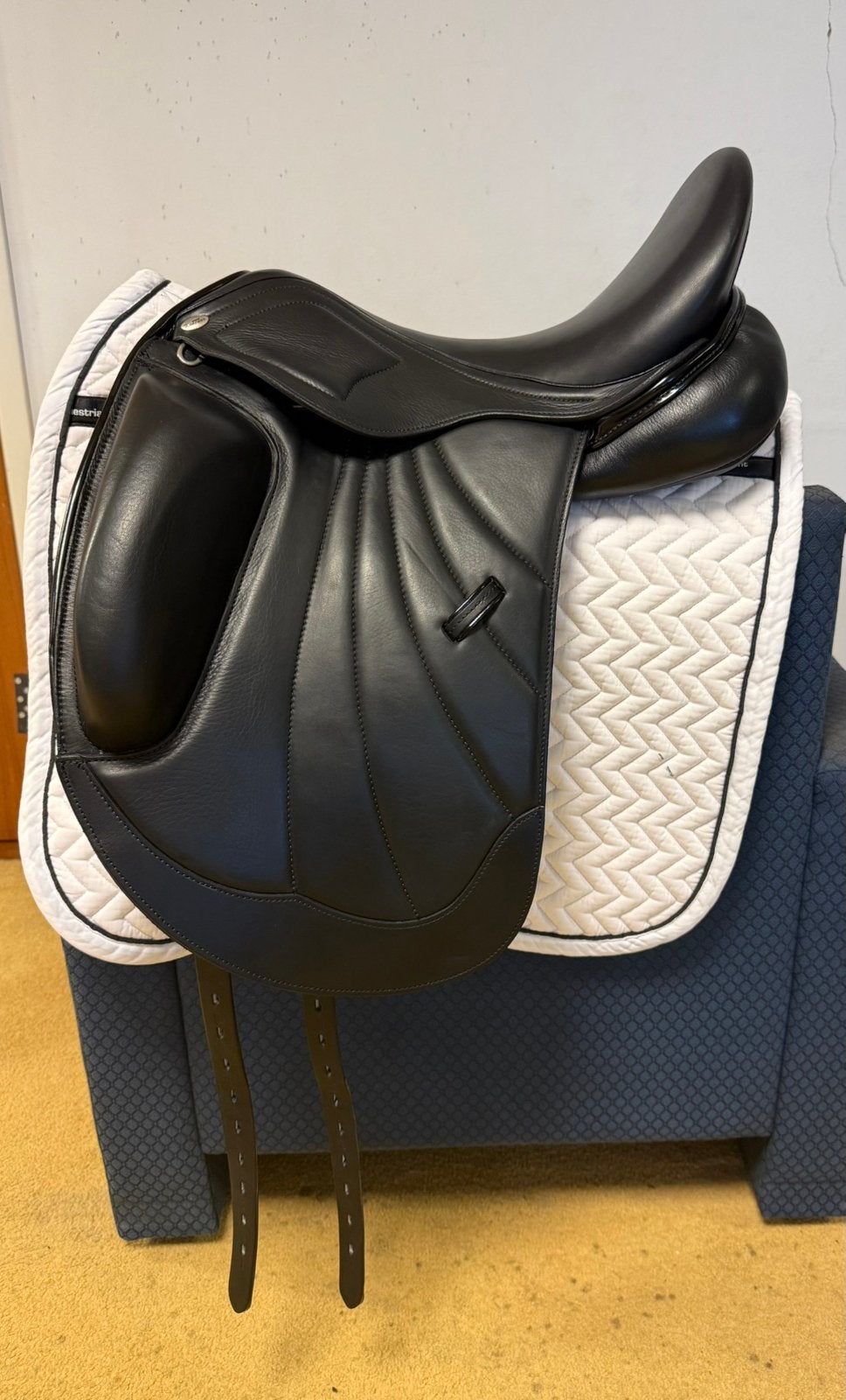 KENTAUR Ithaka apm 17 inch & HULSEBOS WB4 DRESSUURZADEL!, Ophalen, Gebruikt, Dressuur