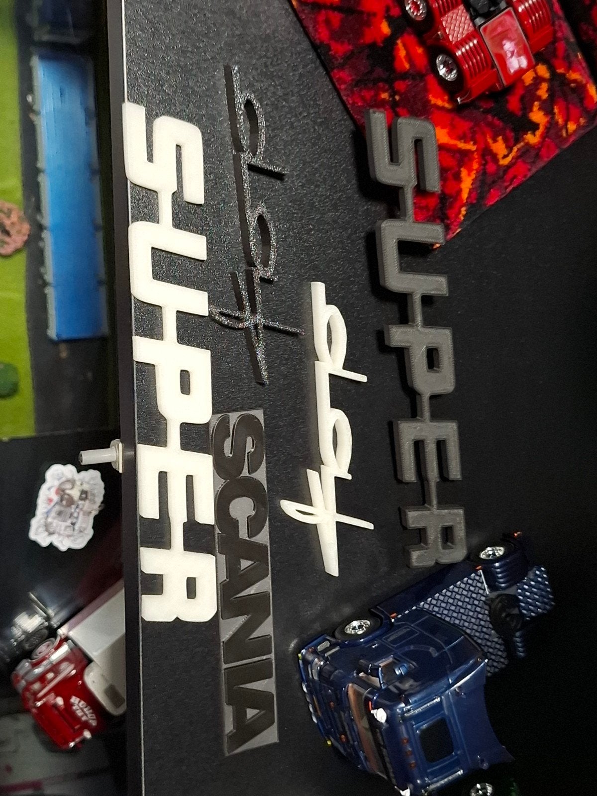3D geprinte logo's vrachtwagen merken, Ophalen of Verzenden, Nieuw, Scania, Overige Auto-onderdelen