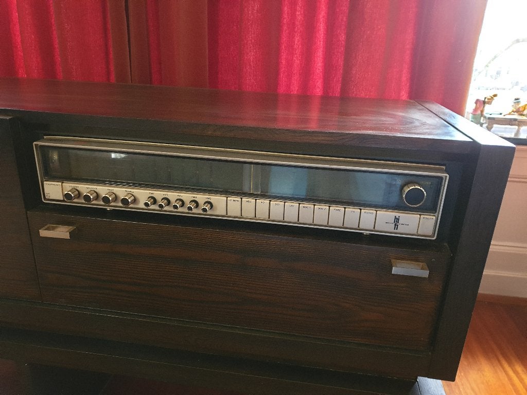 Vintage Philips stereo-combinatie uit 1970, Ophalen, Gebruikt, Tuner of Radio, Philips