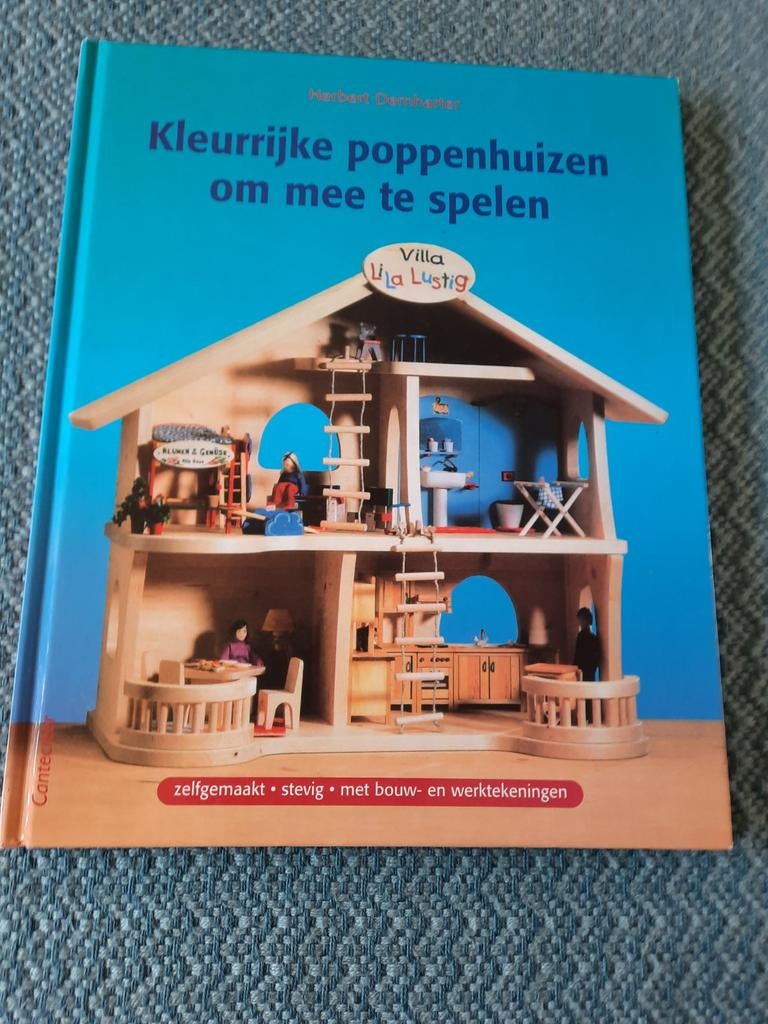 Kleurrijke poppenhuizen om mee te spelen, Hobby en Vrije tijd, Knutselen, Nieuw, Knutselwerk, Ophalen of Verzenden