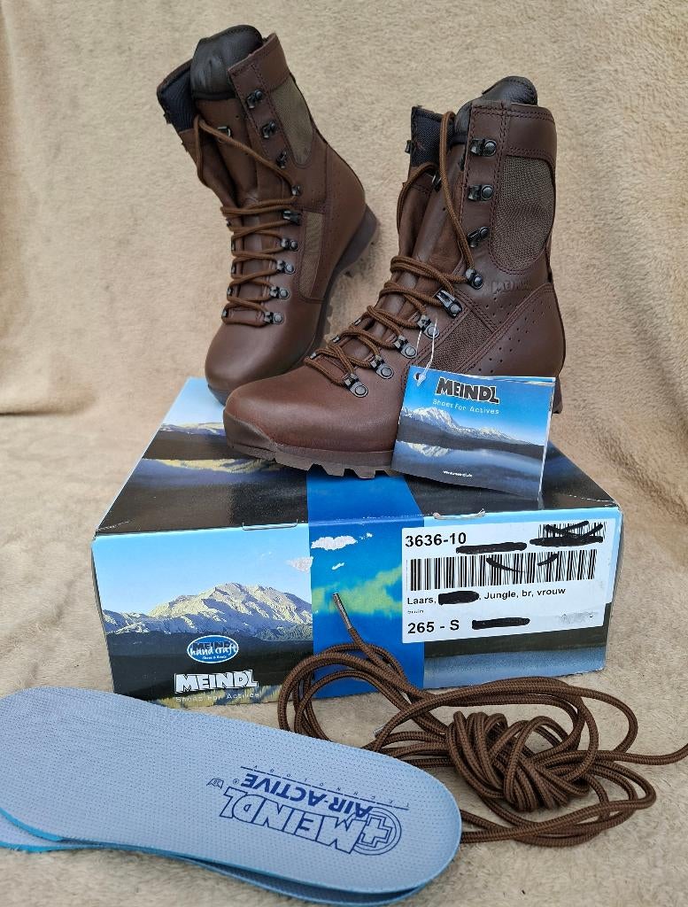 Meindl Jungle Vrouw, maat 41,5, Meindl, Bruin, Nieuw, Wandelschoenen