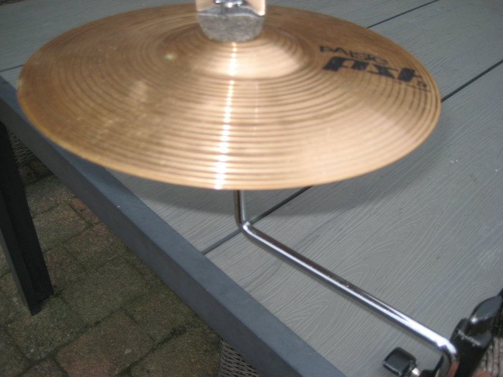 Paiste PST 10" bekken met bevestiging, Ophalen of Verzenden, Gebruikt, Overige soorten