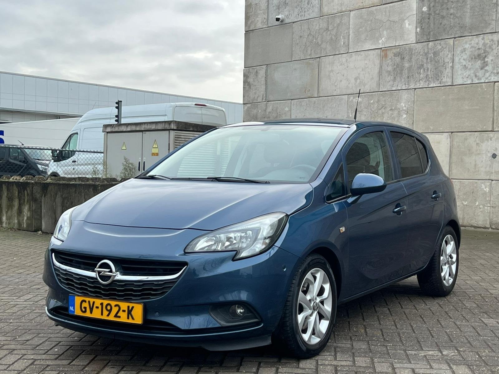 Opel Corsa 1.0 Turbo Edition,rijdt schakelt 100%, Auto's, Voorwielaandrijving, Gebruikt, Euro 6, Blauw