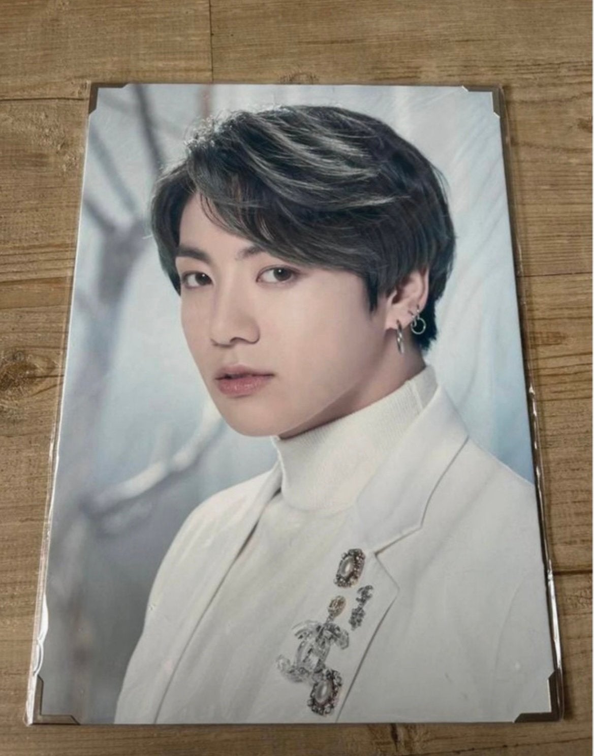 kpop bts jungkook premium photo, Ophalen of Verzenden, Nieuw, Foto of Kaart