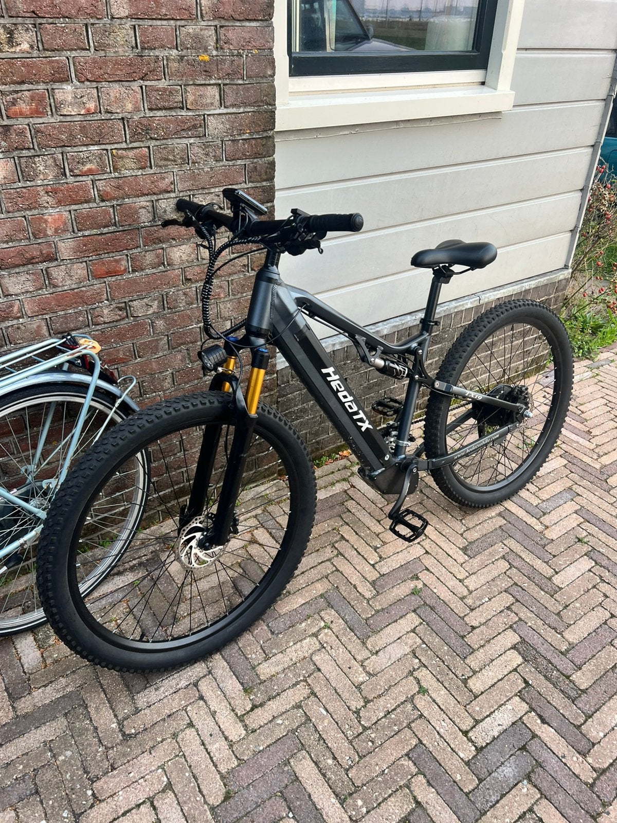 HedaTX 19 elektrische mountainbike met vering, Ophalen, Zo goed als nieuw, 26 inch of meer