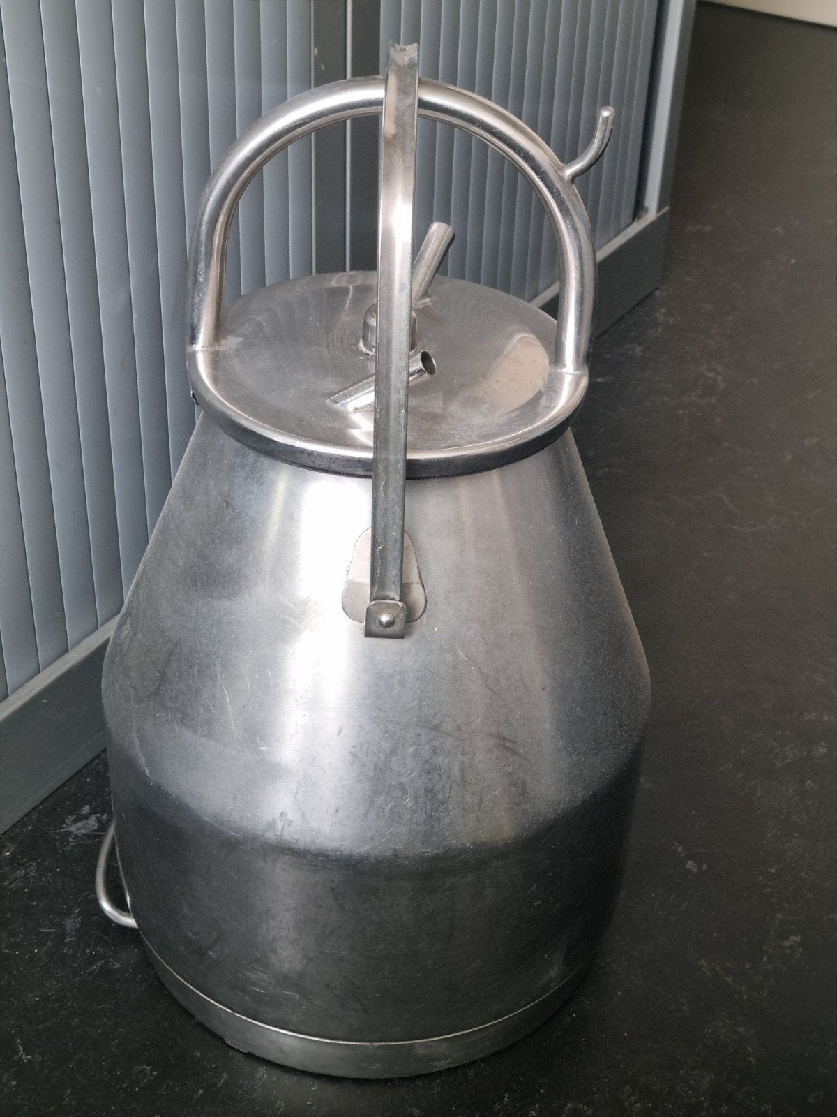 Vintage RVS Melkbus - Decoratief en Functioneel, Ophalen of Verzenden