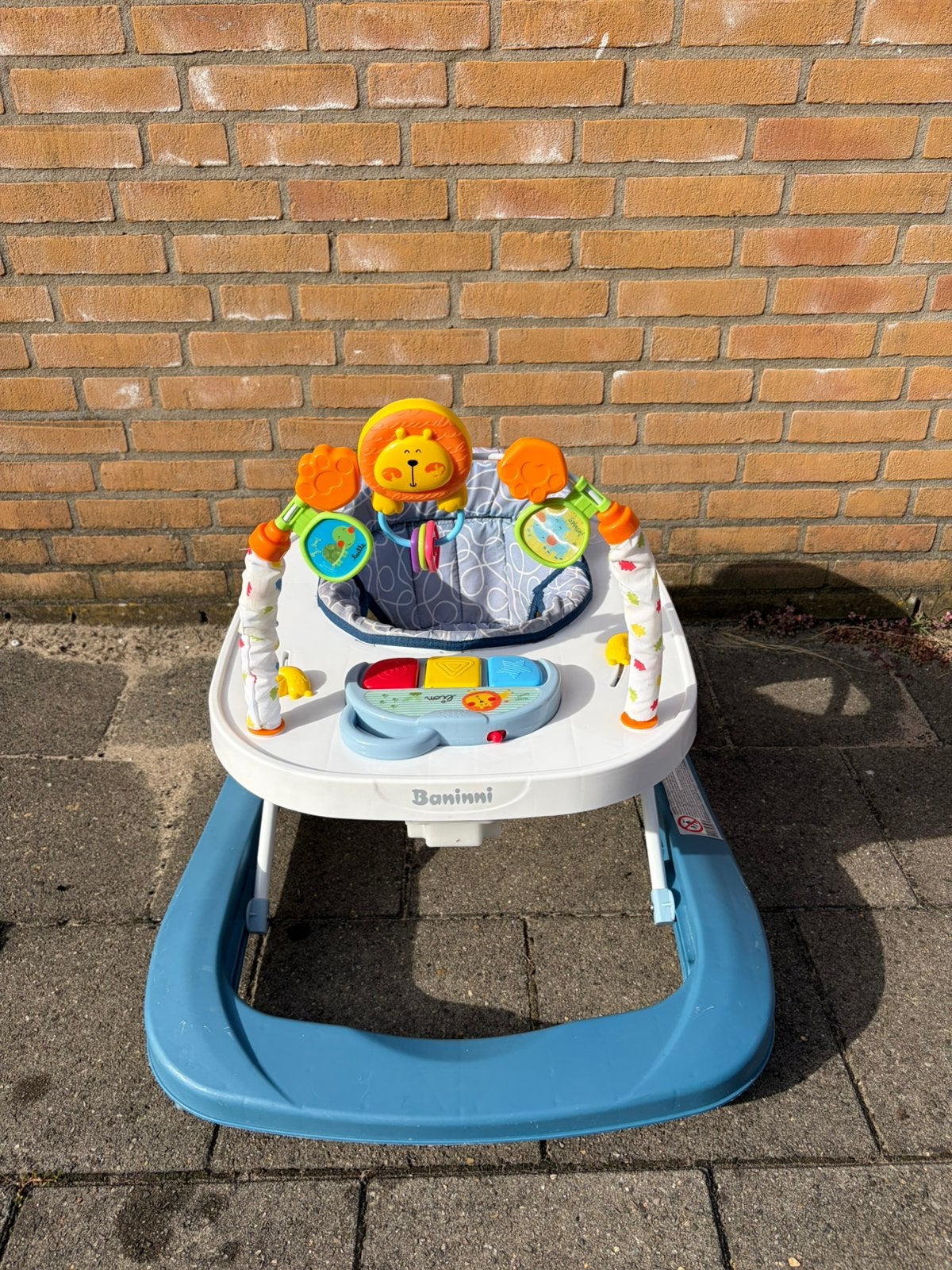 Baninni Loopstoel – met speelblad – nette staat, Ophalen, Zo goed als nieuw, 6 maanden tot 2 jaar