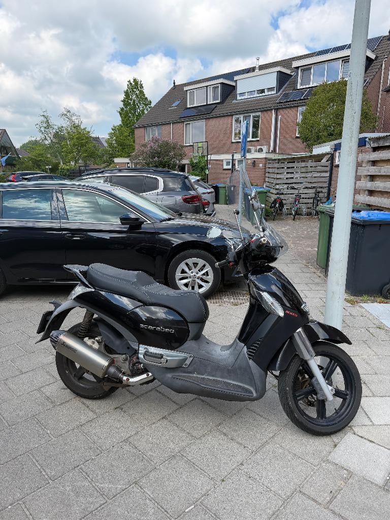 Aprilia scarabeo 300s, Motoren, Motoren | Aprilia, Scooter, Sportuitlaat, 300 cc, Gebruikt