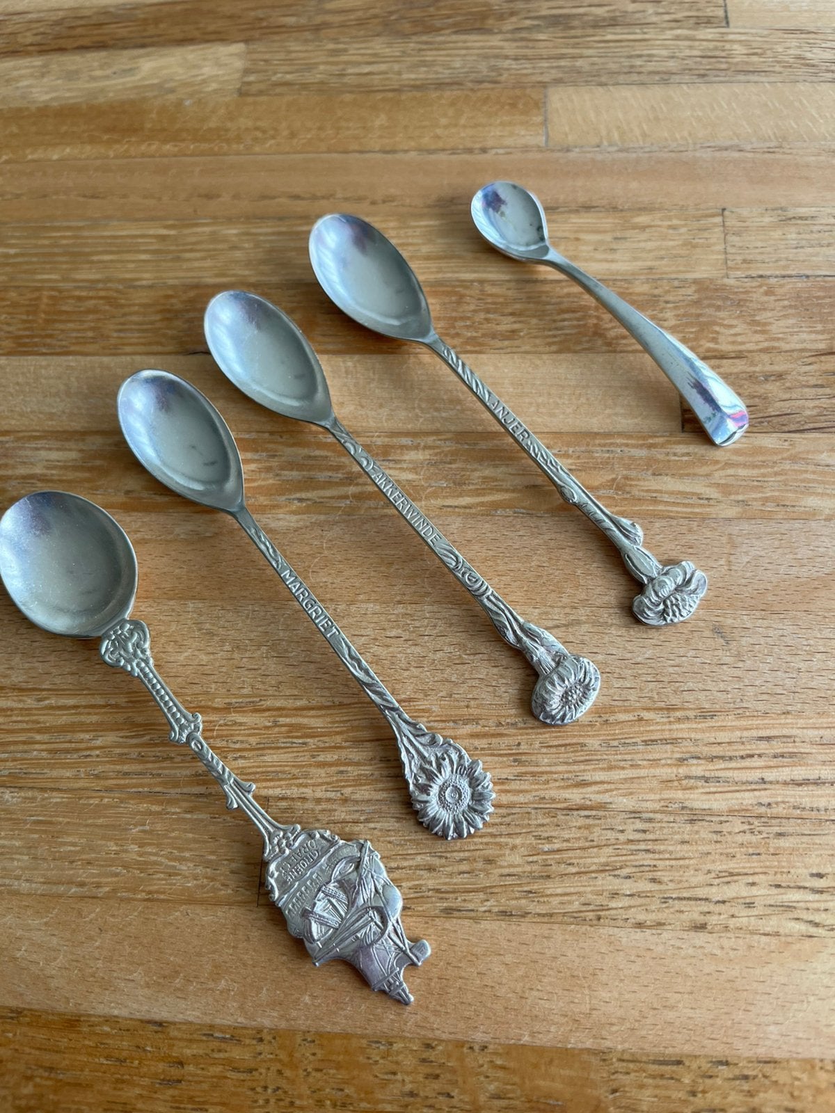 Verzilverde lepeltjes, Antiek en Kunst, Antiek | Bestek, Ophalen of Verzenden