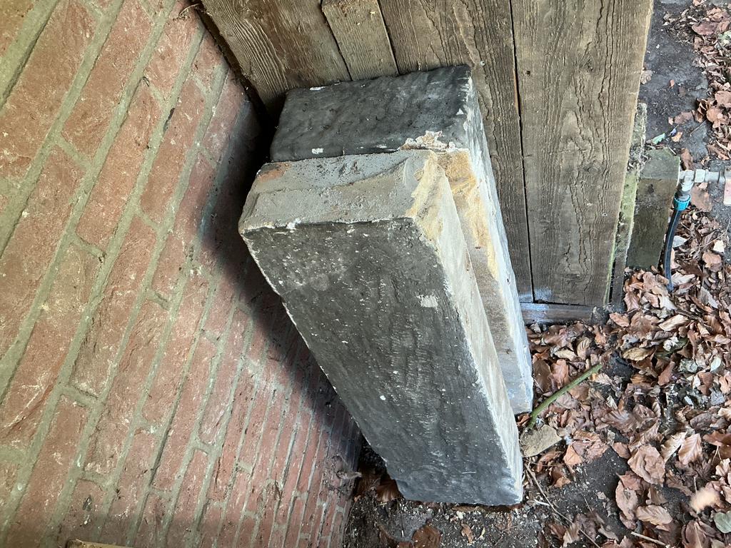 Natuursteen, Ophalen, Gebruikt
