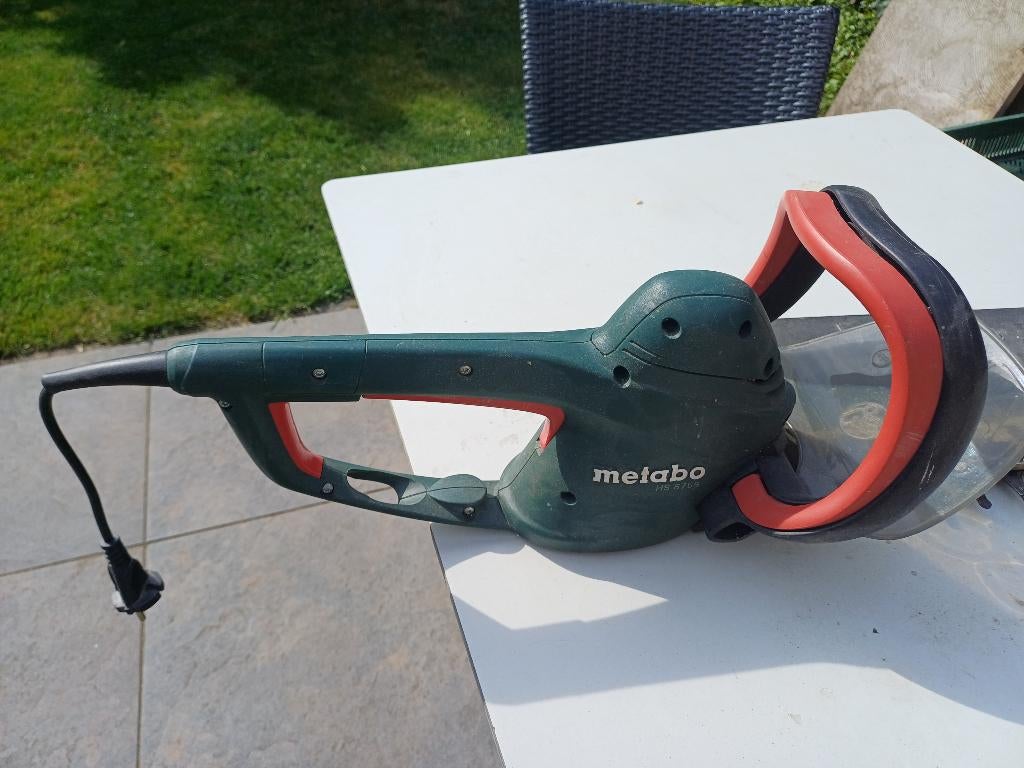 electrische heggenschaar metabo, Ophalen, Gebruikt, Elektrisch