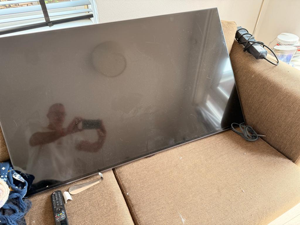 LG 50 inch 4K Smart TV - soms lekkende kleuren - defect, Ophalen, 50 Hz, 100 cm of meer, 4k (UHD)