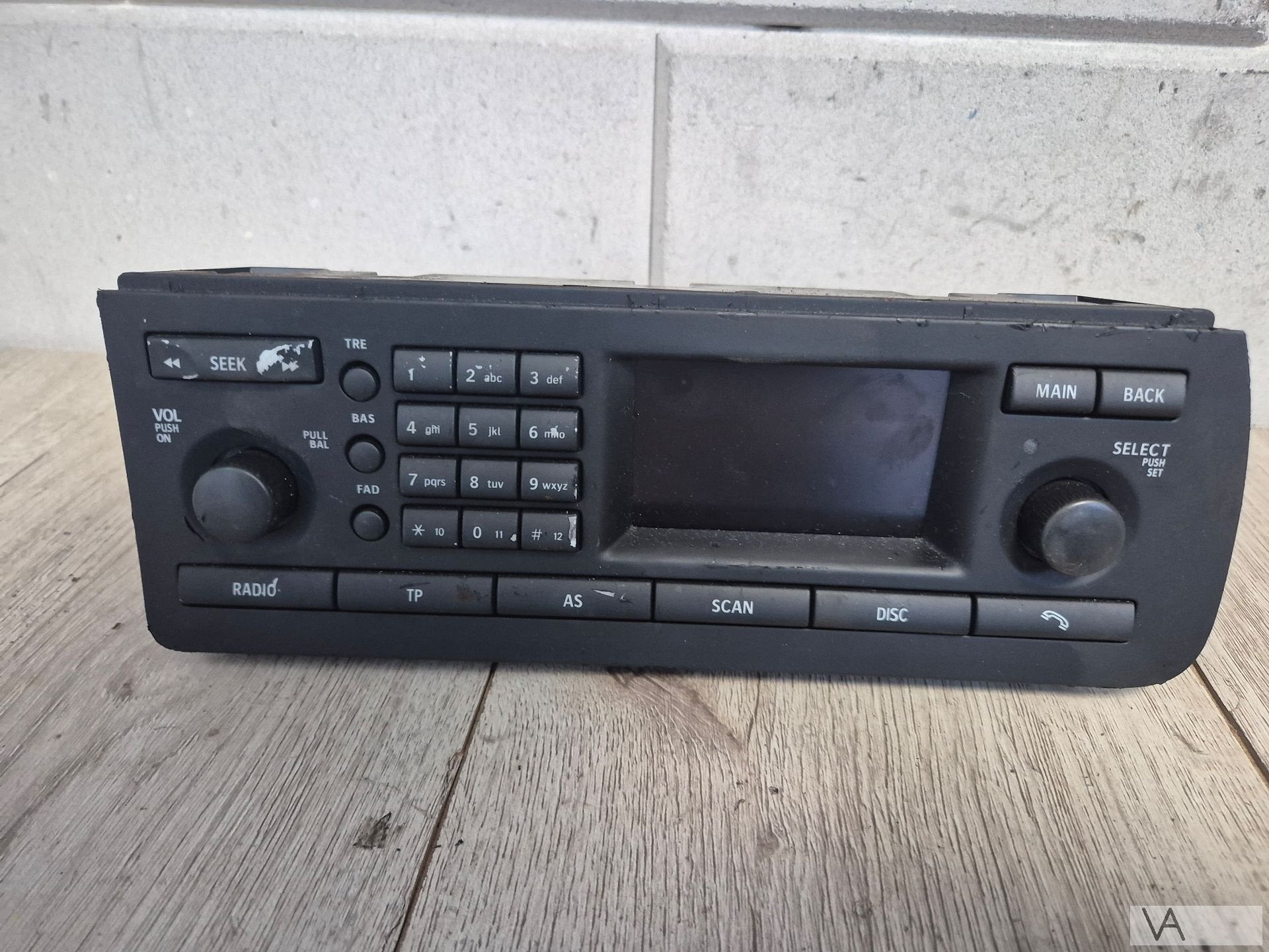 Radio display controlepaneel van Saab 9-3 93 12799617 €200, Auto diversen, Autoradio's, Ophalen of Verzenden, -, -, -