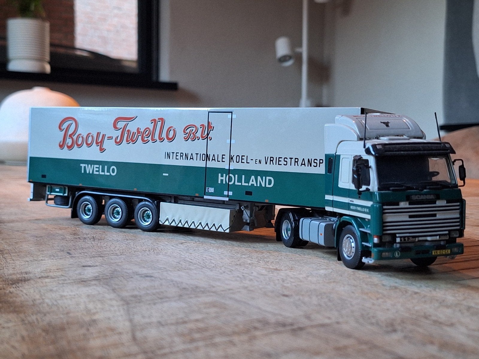 Tekno Booy Scania 113, Ophalen of Verzenden, Nieuw, Bus of Vrachtwagen, Tekno