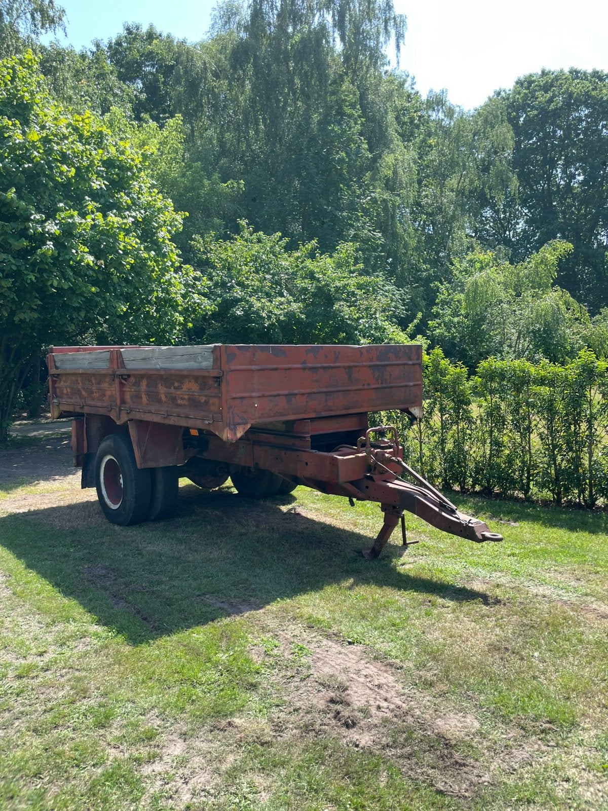 Goede kipper, Ophalen, Tuinaarde