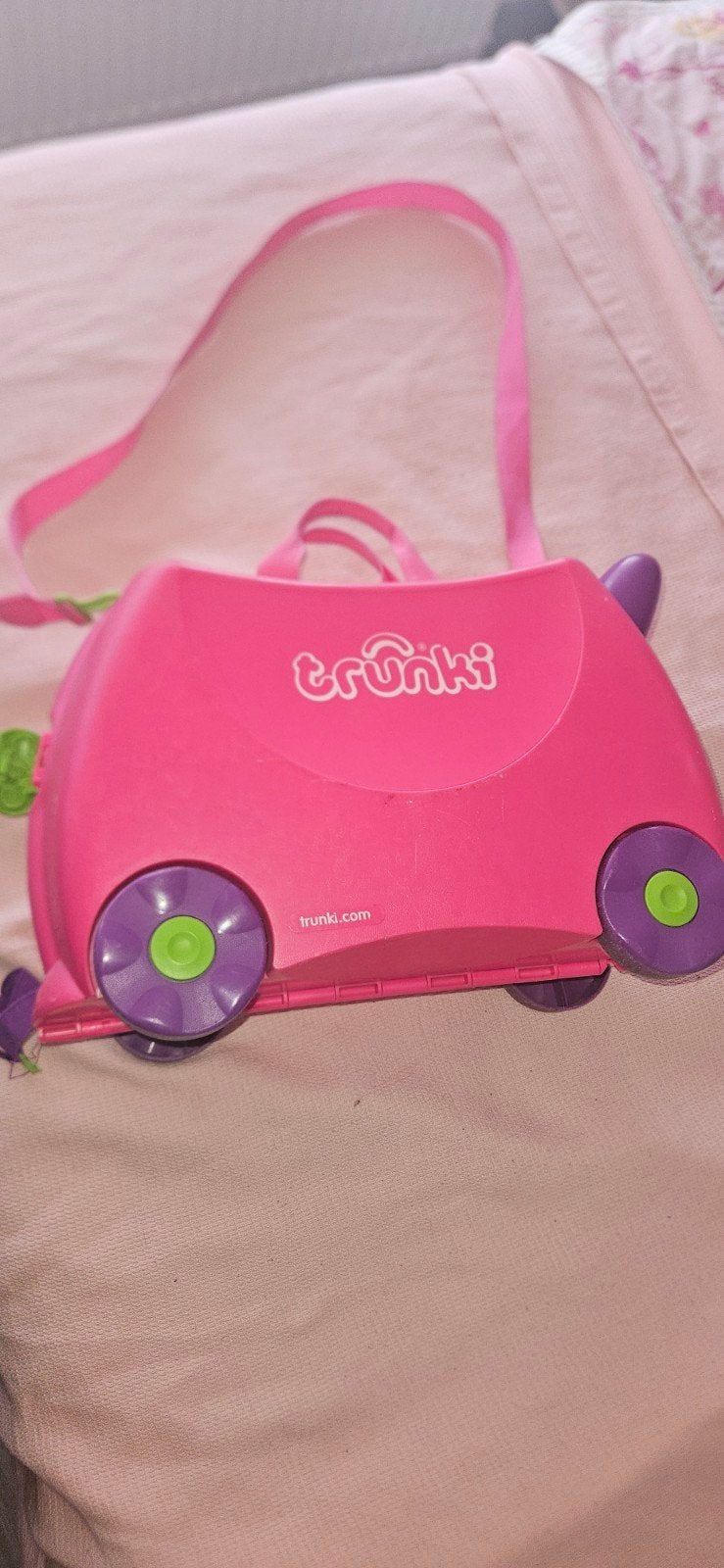 Roze Trunki koffer - Ideaal voor kinderen, Ophalen