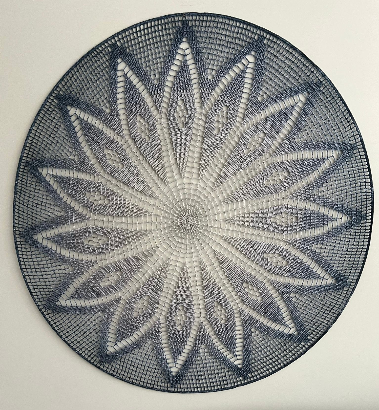 Gehaakte mandala 120 cm, Ophalen, Nieuw, Haken, Overige typen