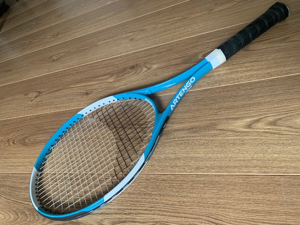 ARTENGO tennisracket blauw met tennisballen, L00, Zo goed als nieuw, Racket, Ophalen