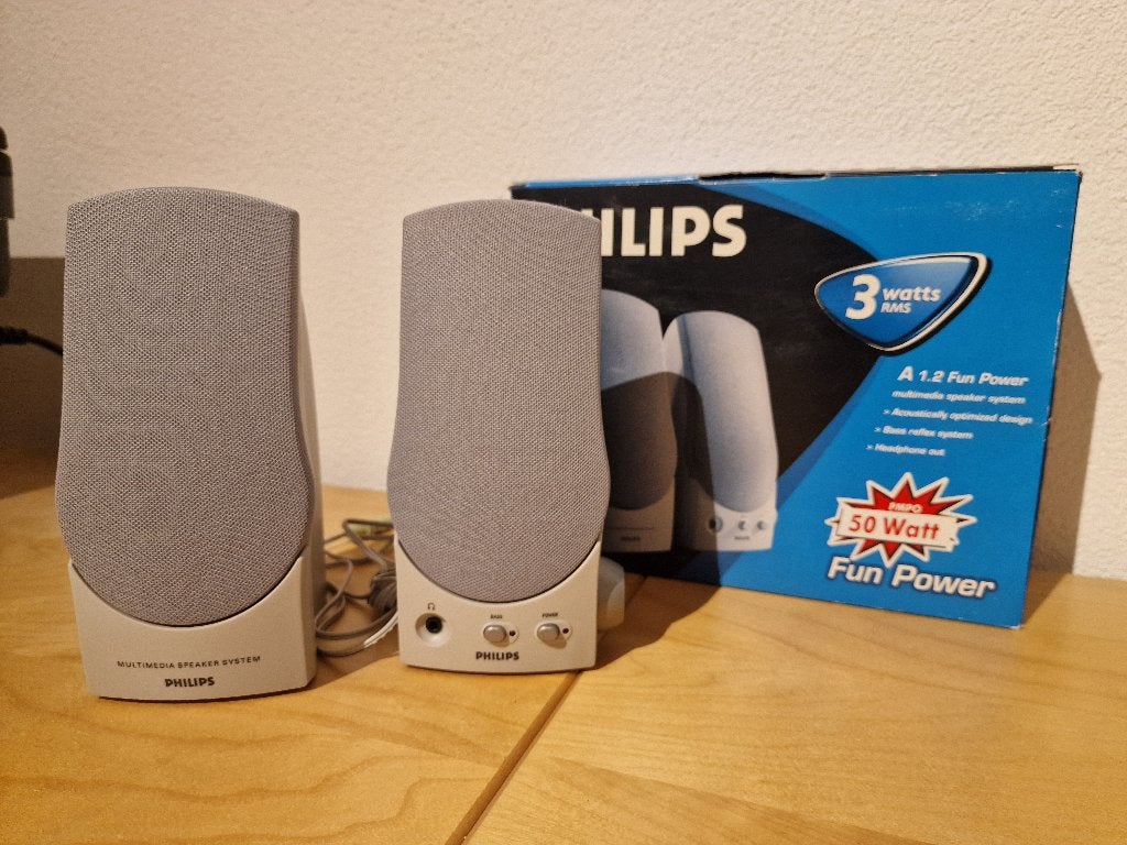 Philips PC speakers - Nieuw in doos, Computers en Software, Ophalen of Verzenden, Nieuw, Audiokanaal 2, Philips