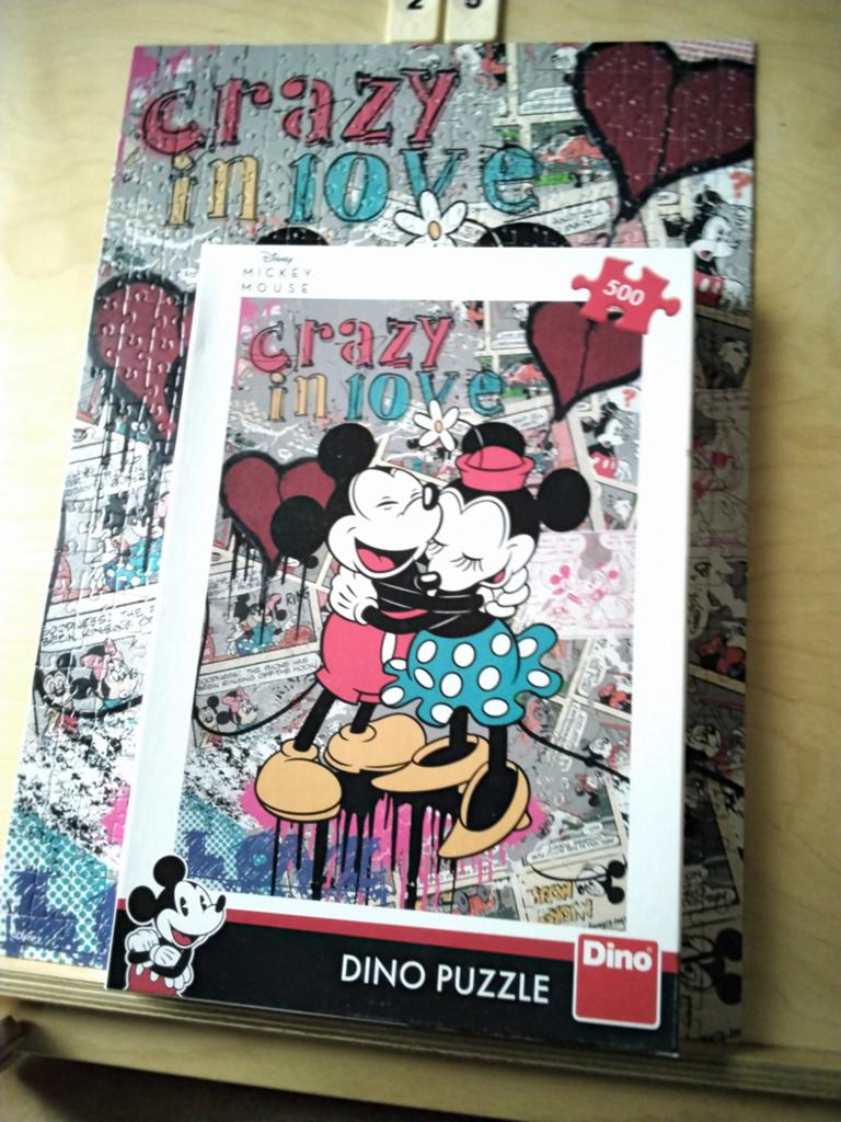 Disney puzzel 500st, Ophalen of Verzenden, 500 t/m 1500 stukjes, Zo goed als nieuw