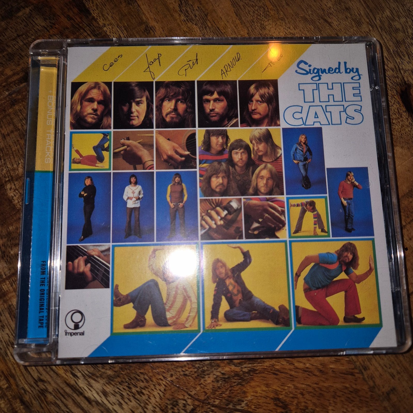 The Cats - Signed by The Cats CD (met bonustracks), Gebruikt, Pop, Remastered, Ophalen of Verzenden