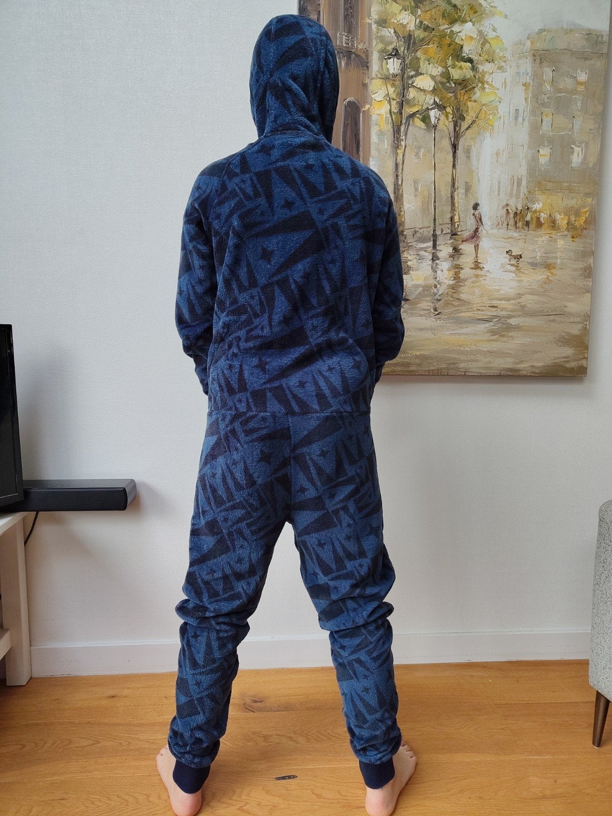 Comfortabele onesie maat 158-164, Ophalen, Gebruikt, Jongen of Meisje, Nacht- of Onderkleding