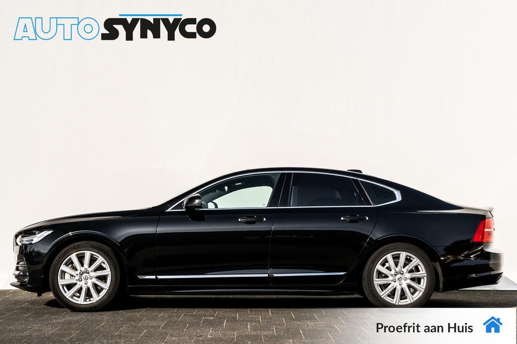 Volvo S90 2.0 T4 Inscription Luxury | Adapt. Cruise | Schuif, 15 km/l, Euro 6, Zwart, Autotrust