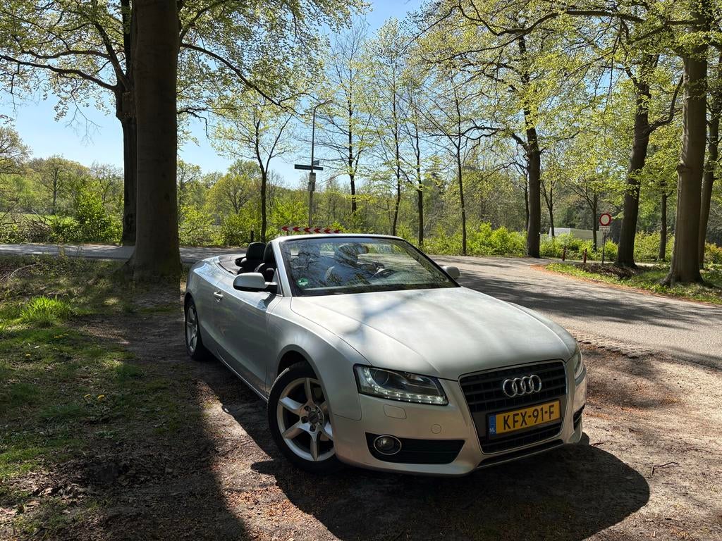 Audi A5 1.8 Tfsi 118KW Cabrio 2011 Grijs, Auto's, Voorwielaandrijving, 4 cilinders, Cabriolet, 14 km/l