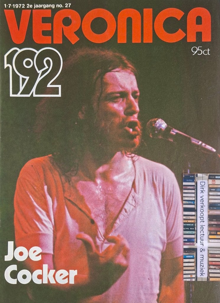 Veronica 192 nr. 27, 1972; Joe Cocker, De Makkers, Elvis, Verzamelen, Muziek, Artiesten en Beroemdheden, Ophalen of Verzenden