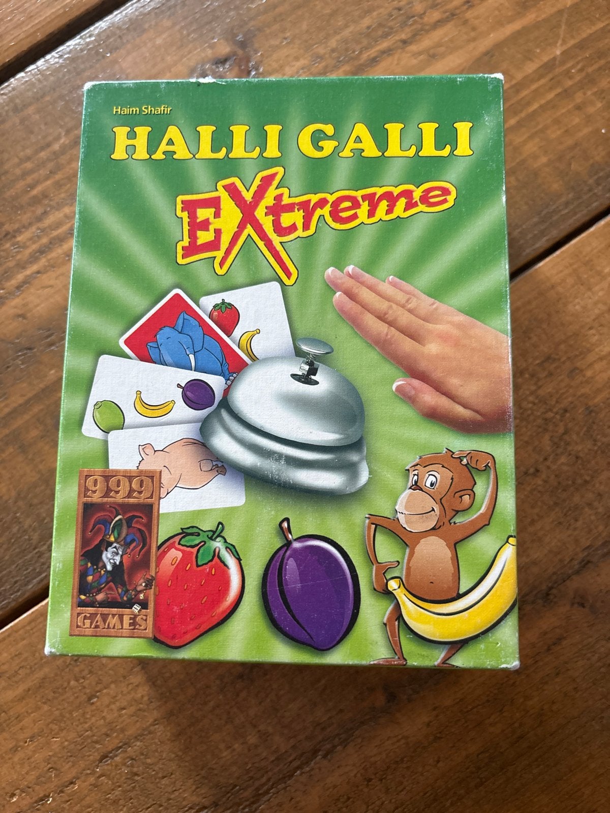 Halli Galli Extreme - Leuk en snel kaartspel, Drie of vier spelers, Ophalen of Verzenden, Gebruikt