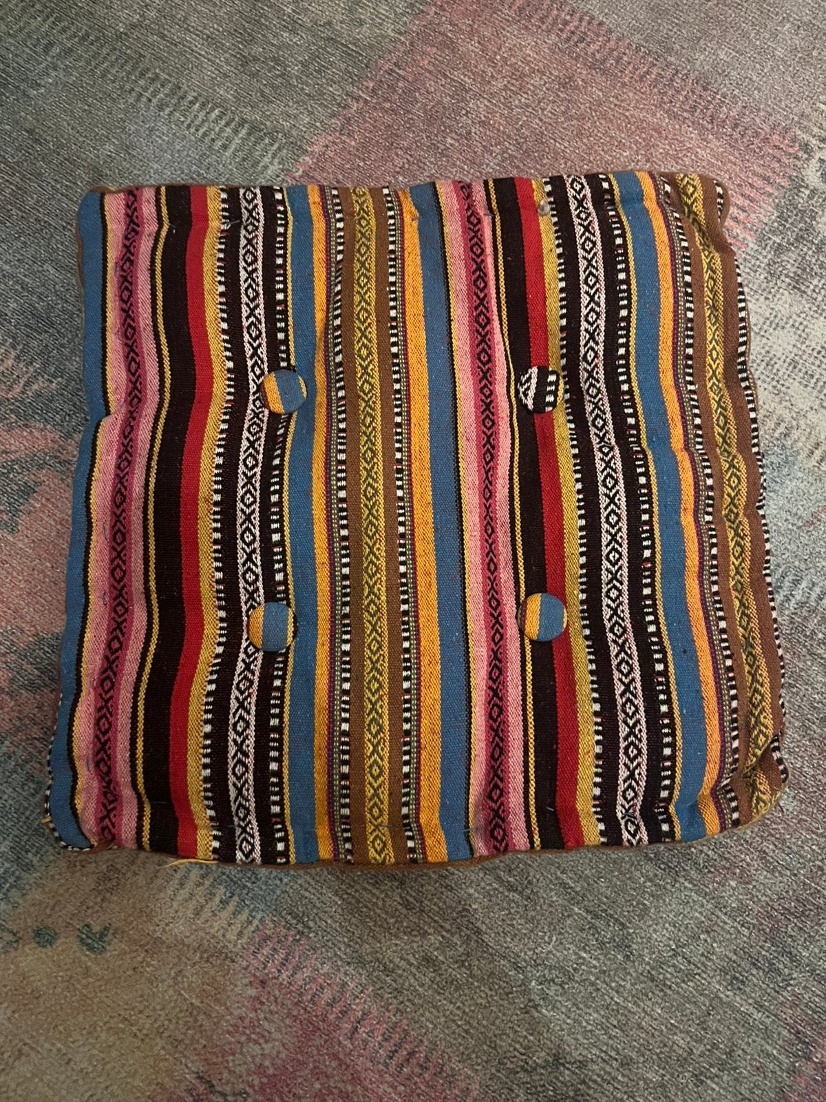 Xenos kussen 38x38 cm, Huis en Inrichting, Ophalen, Overige merken, Gebruikt, Meerkleurig