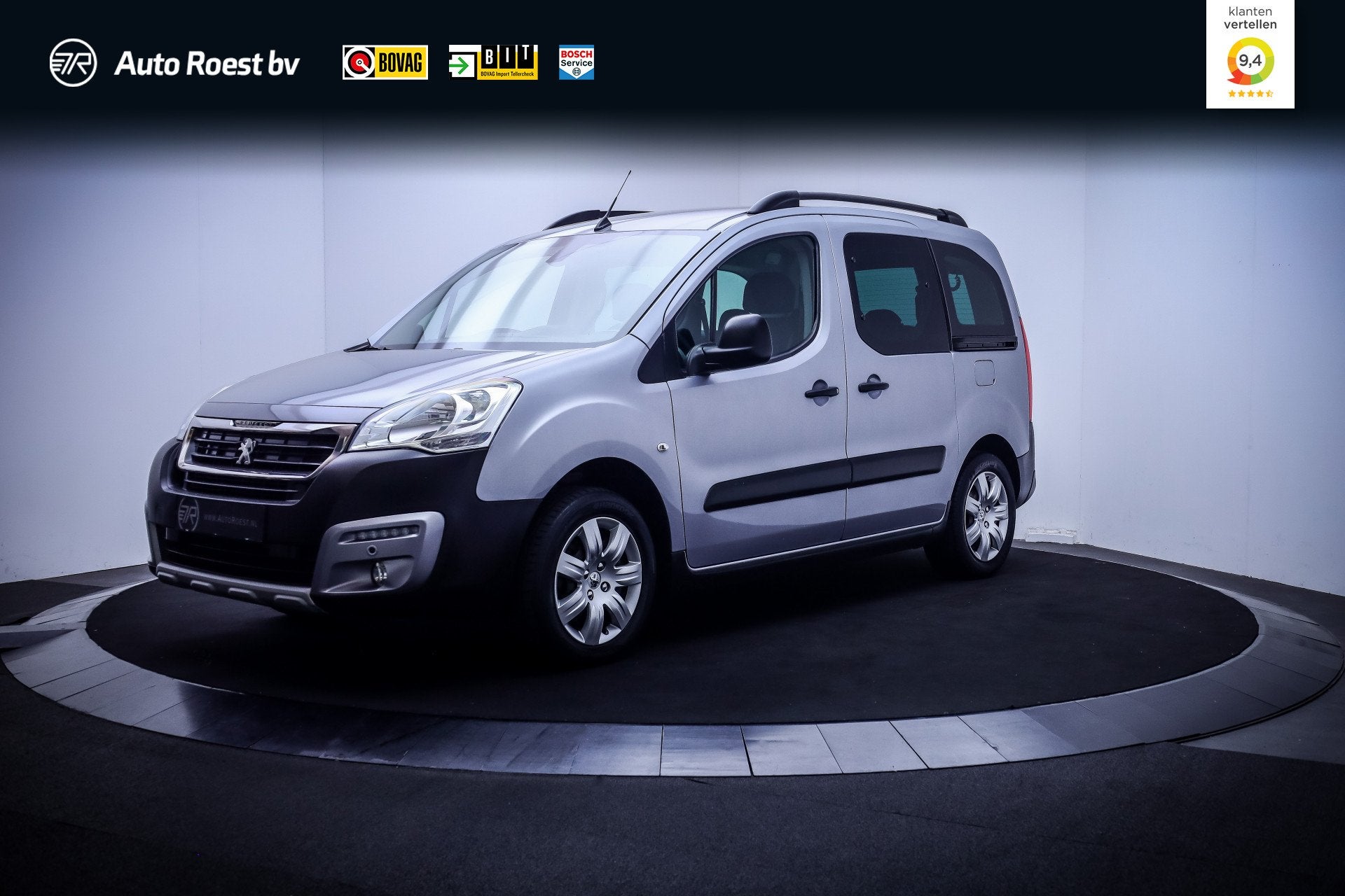Peugeot Partner Tepee 1.2T 5Pers OUTDOOR CARPLAY | NAVI | CL, Auto's, Peugeot, Stof, Gebruikt, 1199 cc, Origineel Nederlands