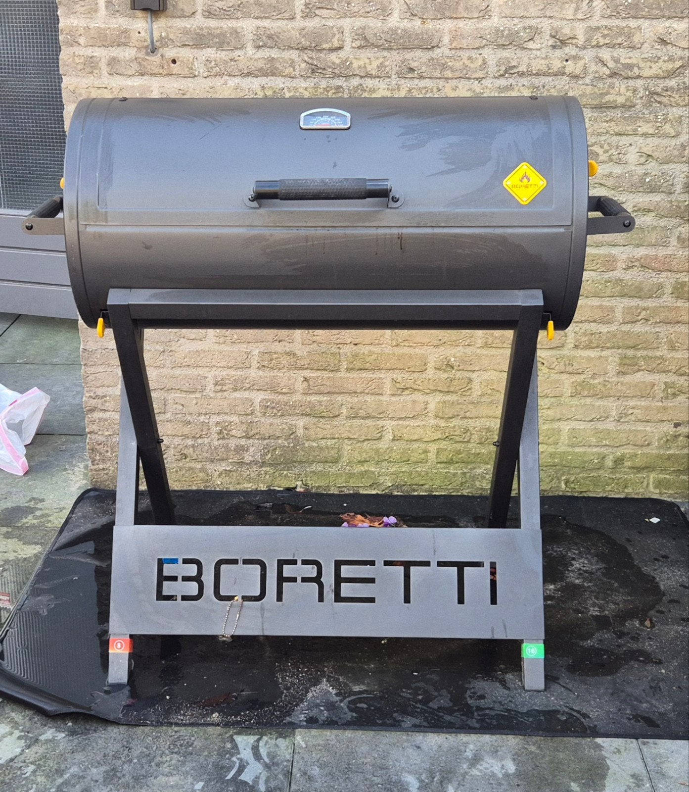 Boretti Barbecue met hoes - Gebruikt, Ophalen, Gebruikt, Boretti