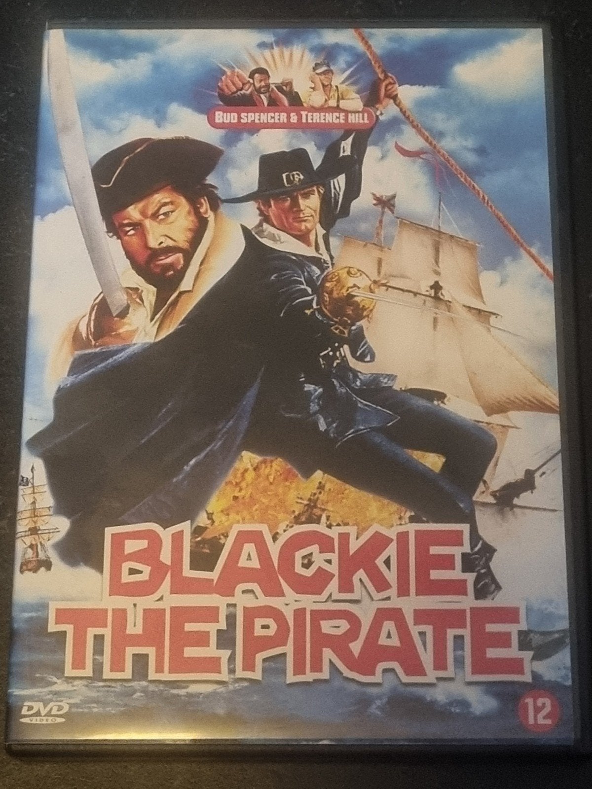 Blackie the Pirate DVD - Bud Spencer & Terence Hill, 1960 tot 1980, Engels, Nederlands, Ophalen of Verzenden