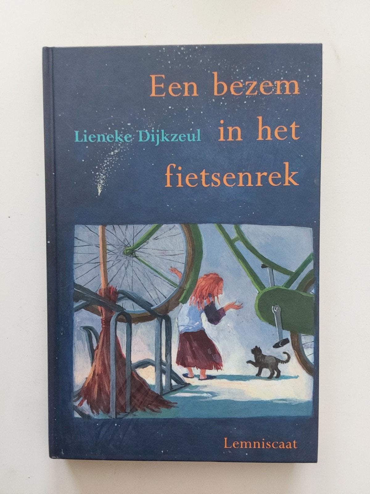 Een bezem in het fietsenrek / door Lieneke Dijkzeul, Ophalen of Verzenden, Zo goed als nieuw, Lieneke Dijkzeul