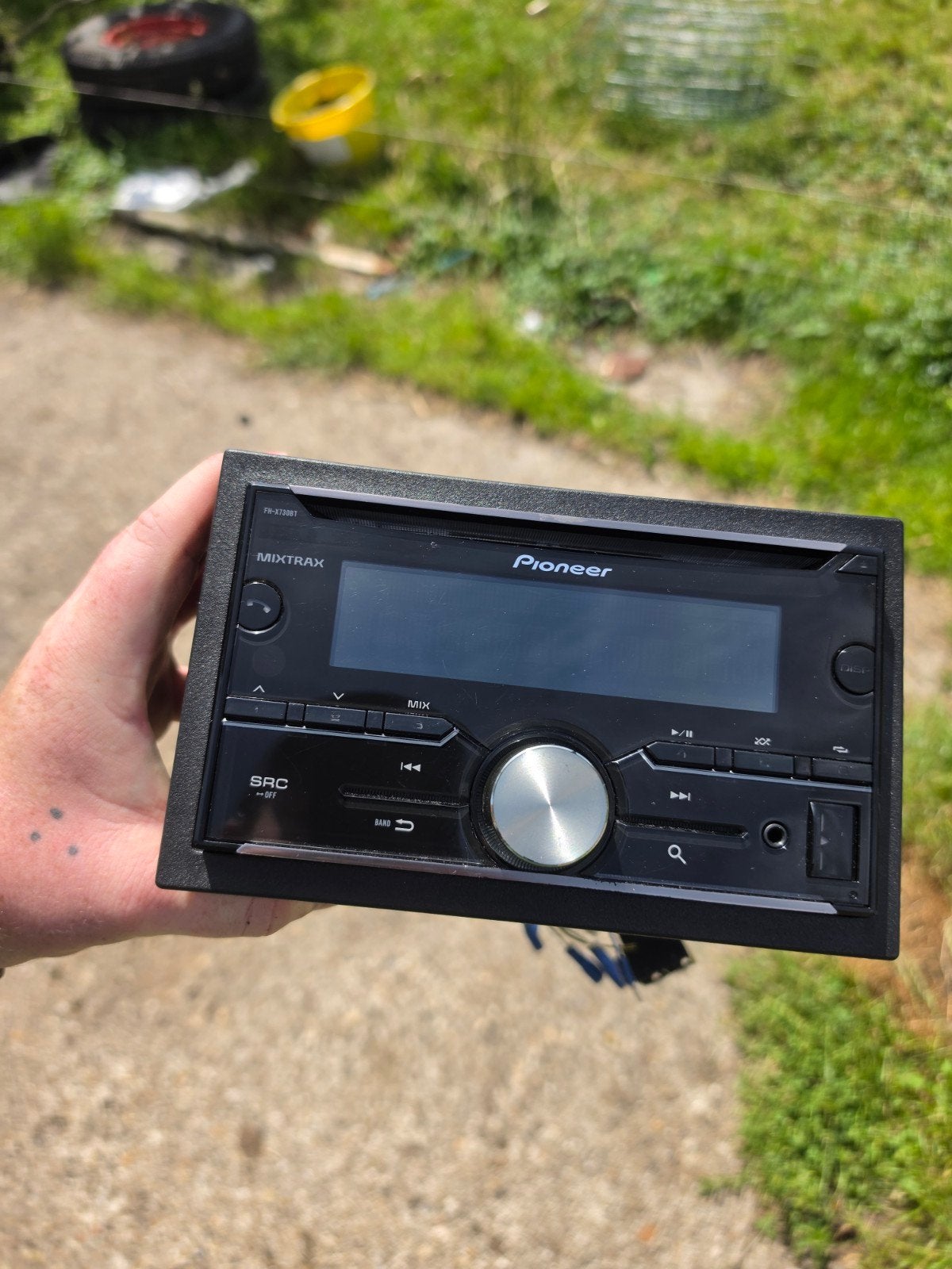 Pioneer Mixtrax (FH-X730BT) Autoradio met Bluetooth en frame, Ophalen of Verzenden