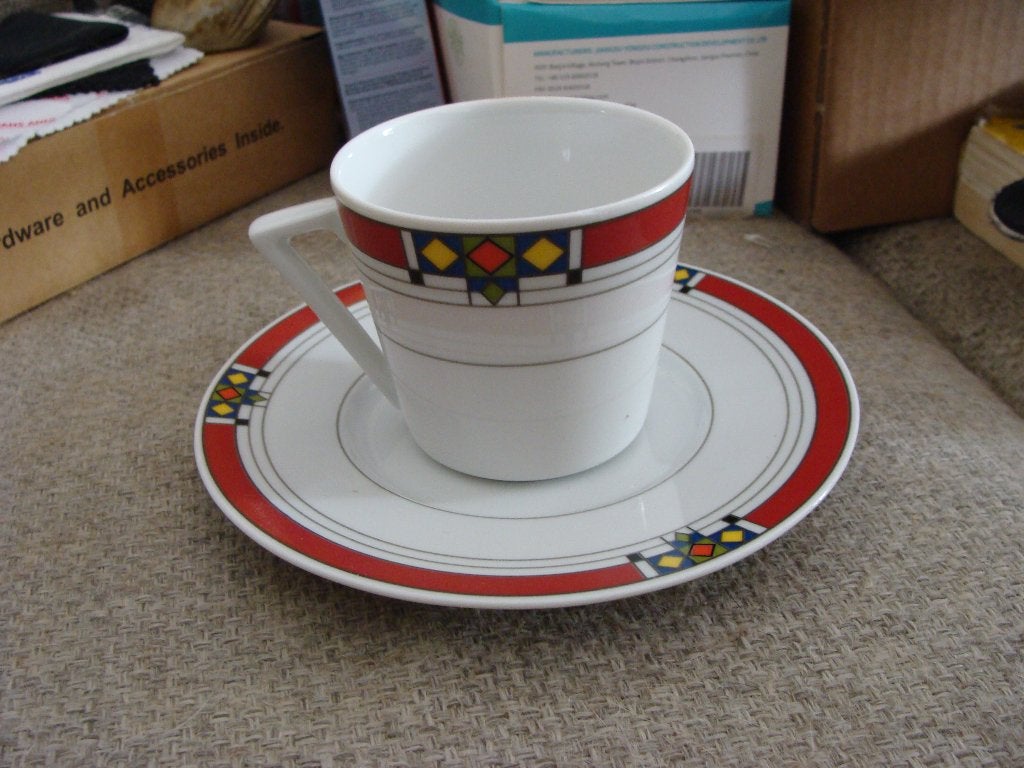 Te koop kop en schotel winterling marktleuthen Bavaria, Verzamelen, Ophalen of Verzenden, Nieuw, Porselein, Kop en/of schotel