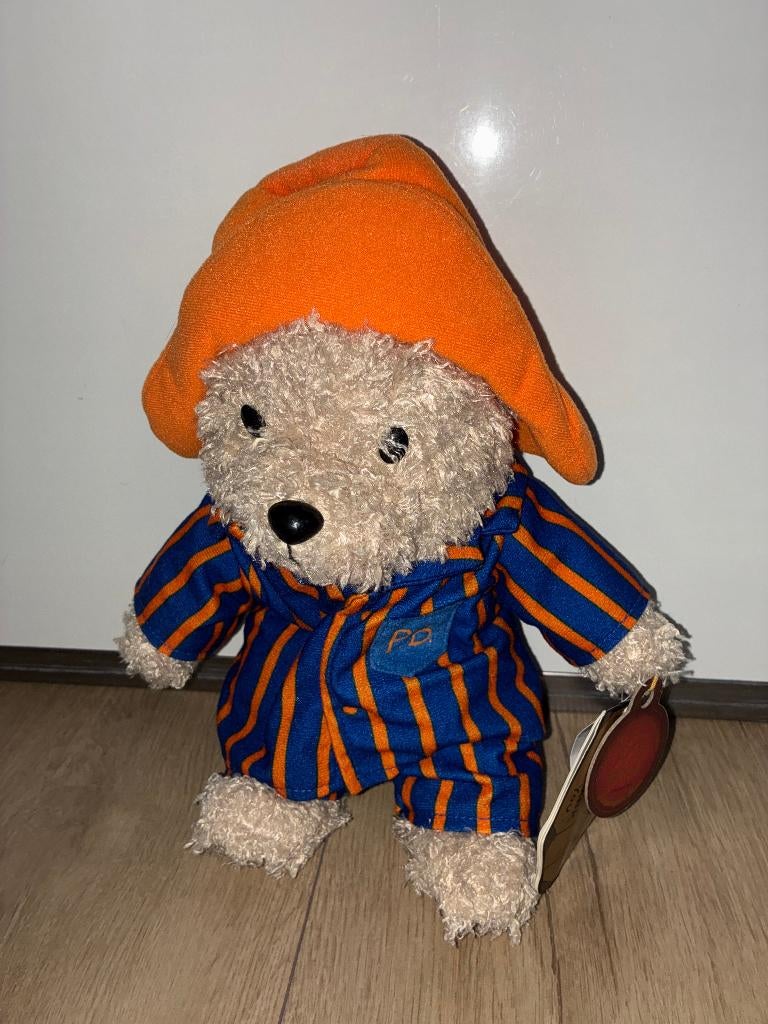 knuffel beertje paddington in pyjama, Ophalen of Verzenden, Zo goed als nieuw, Beer